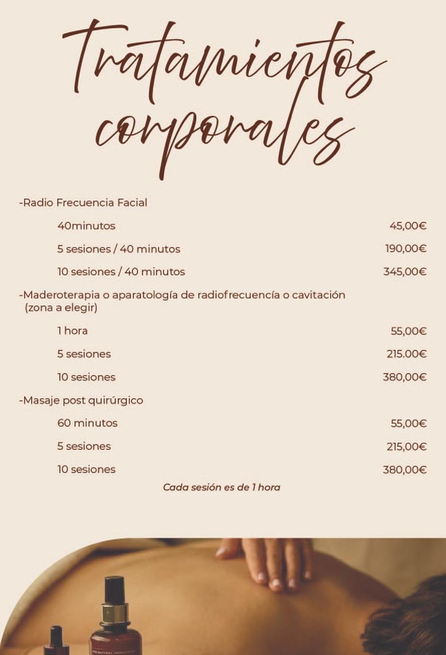 precios-tratamientos corporales